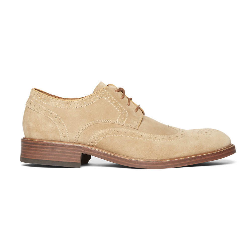 Rockport Snörskor Herr Khaki - Kenton Wingtip - YFITK8546